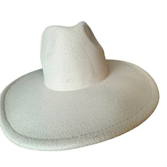 Free People Clean Slate Hat Alabaster Wool Blend Women\'s One Size